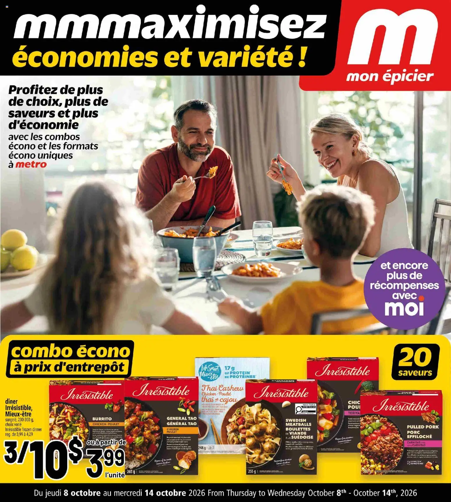 Preview of leaflet Metro - Cahier mmmaximisez from shop Metro is valid from Oct 08, 2026