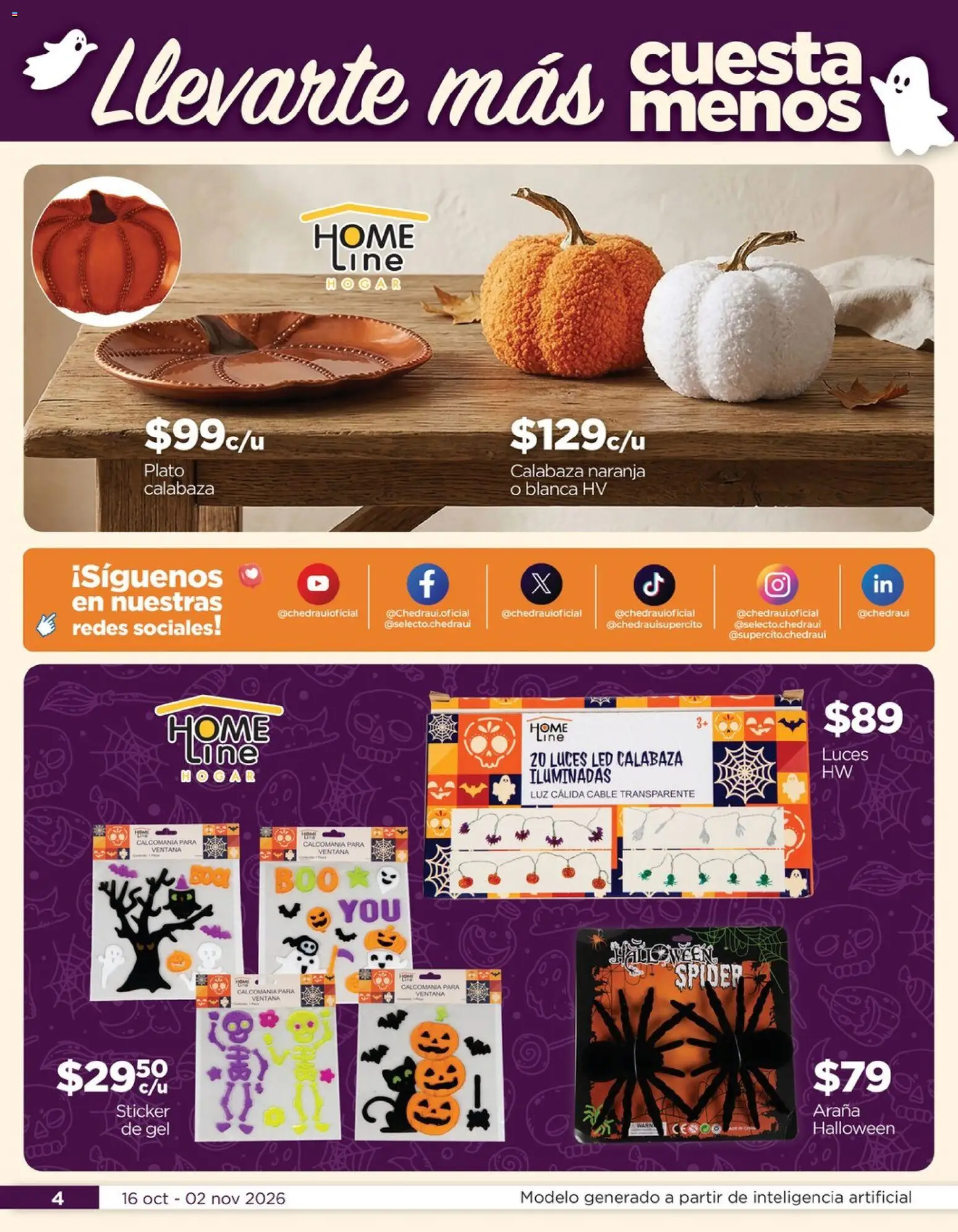 Vista previa las ofertas de la tienda Chedraui - Chedraui folleto desde el 16/10/2026 