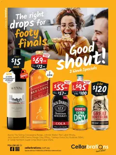 Preview of catalogue Cellarbrations catalogue BLACKMANS BAY from shop Cellarbrations valid 07/09/2026