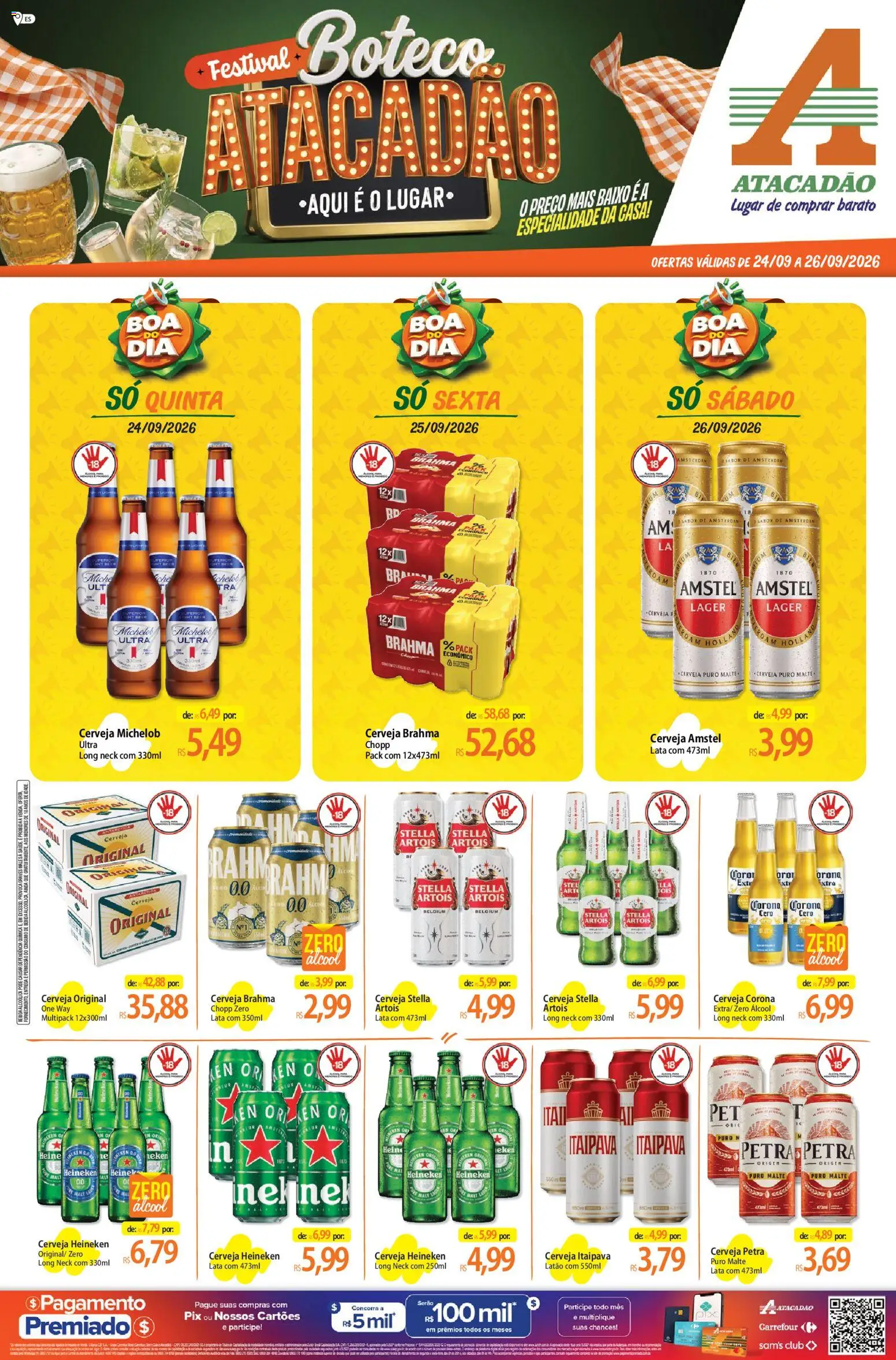 Pré-Visualização do folheto "Atacadão ofertas - ES" da loja Atacadão válido a partir de 24/09/2026