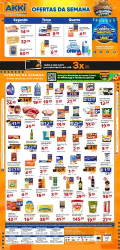 Pré-Visualização do folheto "Akki Atacadista - Ofertas da semana" da loja Akki Atacadista válido a partir de 21/09/2026