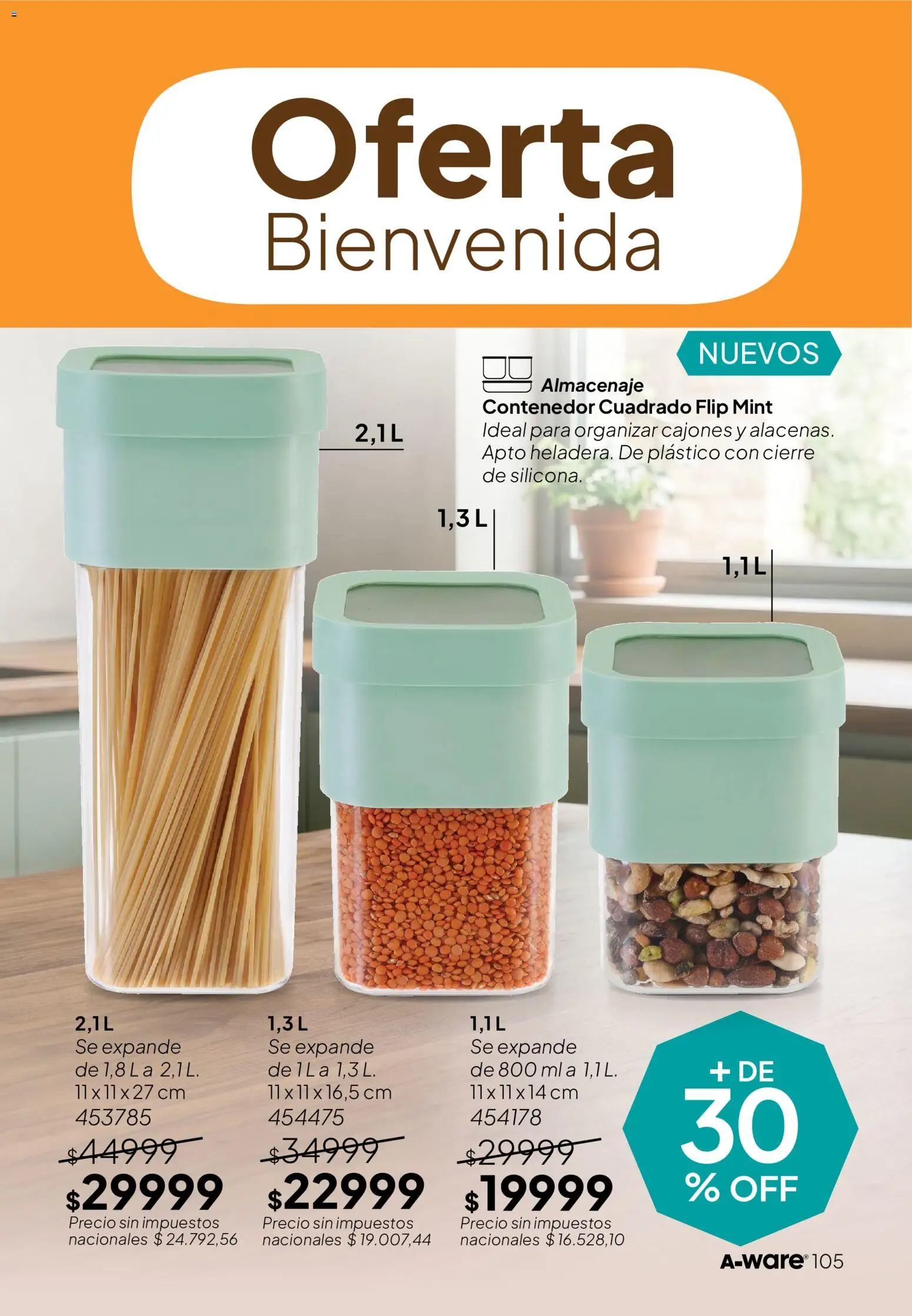 Vista previa del folleto de la tienda Tupperware válido desde el 01/09/2026 