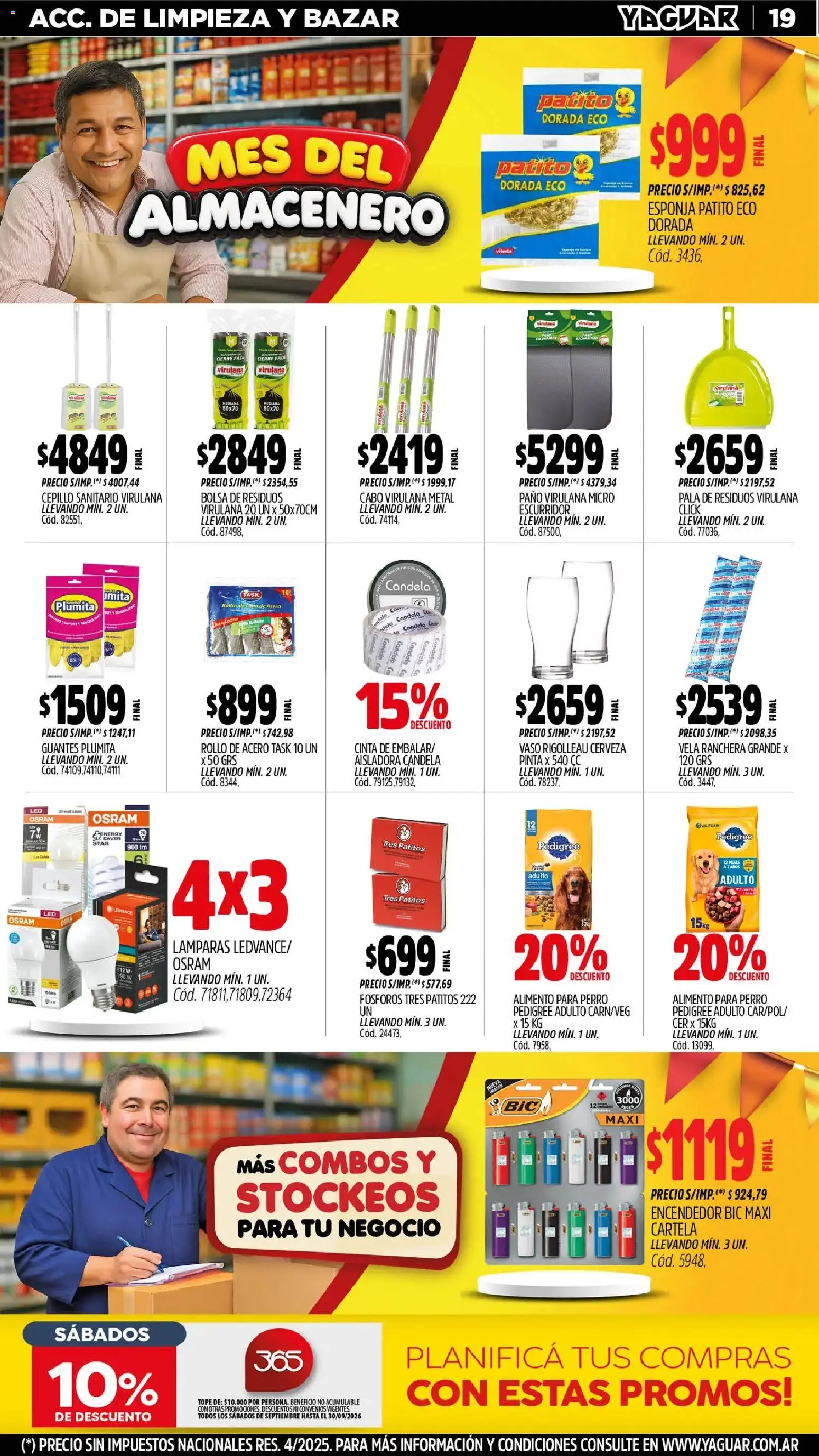 Vista previa del folleto de la tienda Yaguar válido desde el 31/08/2026 