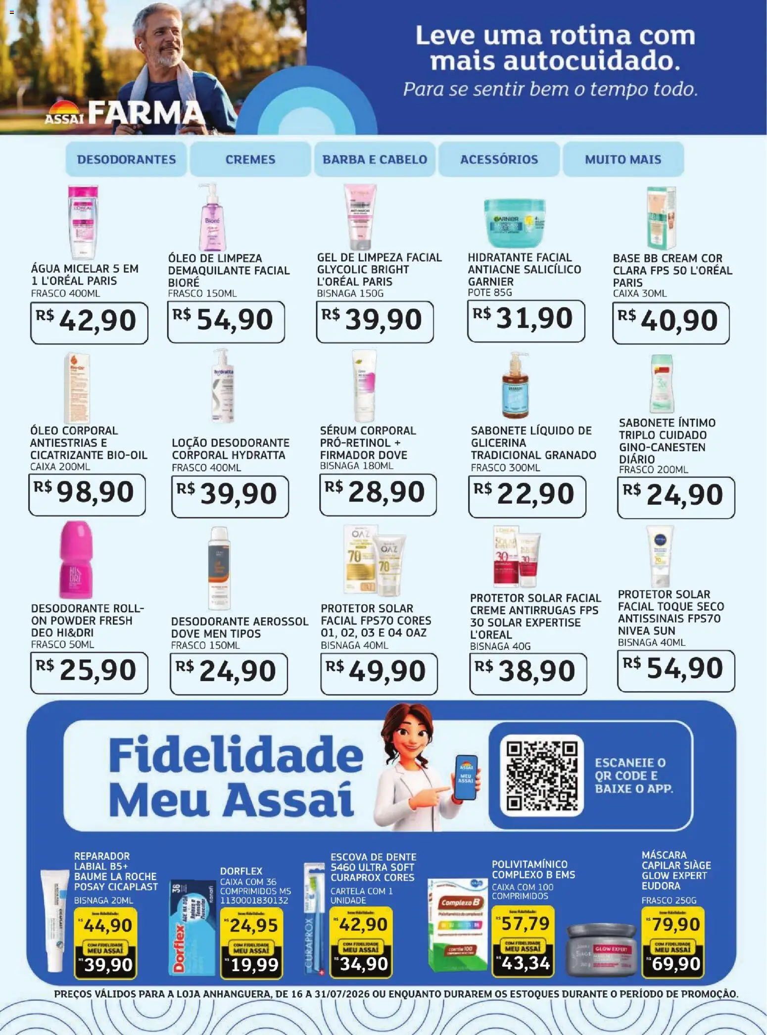 Pré-Visualização do folheto "Assaí Atacadista ofertas" da loja Assaí Atacadista válido a partir de 16/07/2026