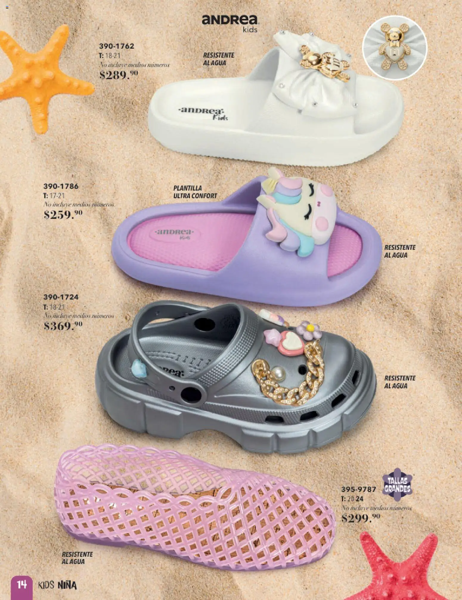 Vista previa las ofertas de la tienda Andrea - Andrea catálogo Infantil desde el 24/05/2026 - Agua
