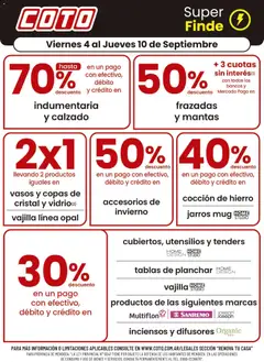 Vista previa del folleto de la tienda Coto válido desde el 04/09/2026 