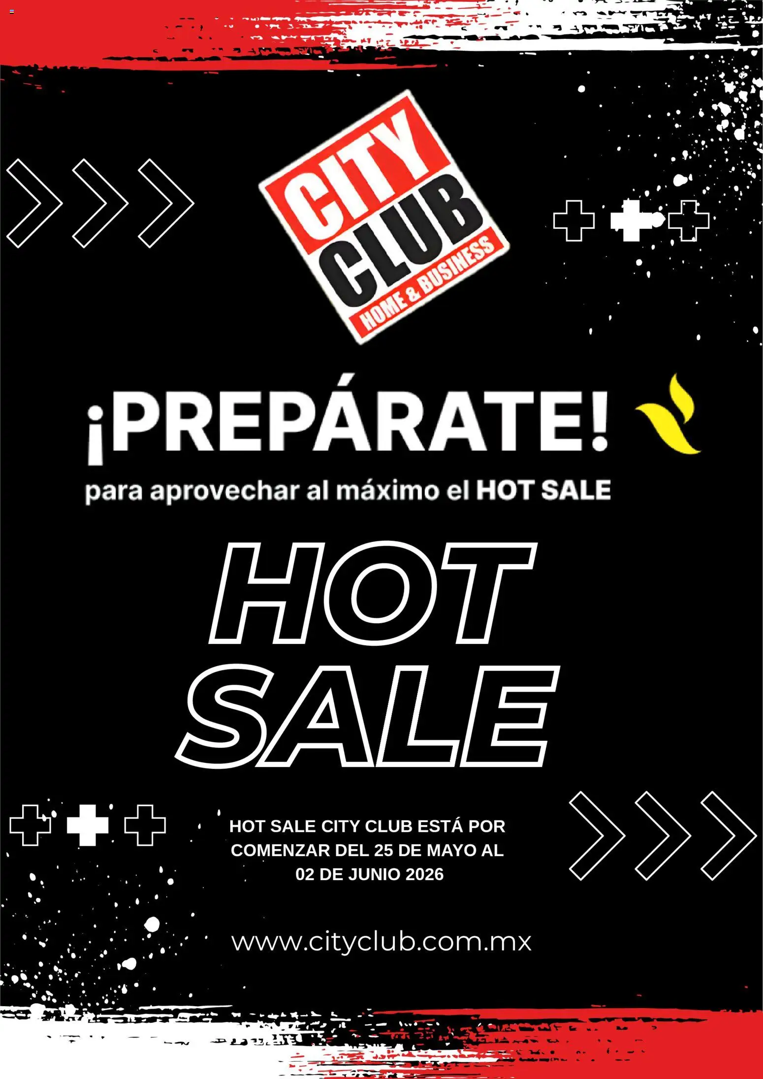 Vista previa las ofertas de la tienda City Club - City Club Hot Sale aviso desde el 06/05/2026 