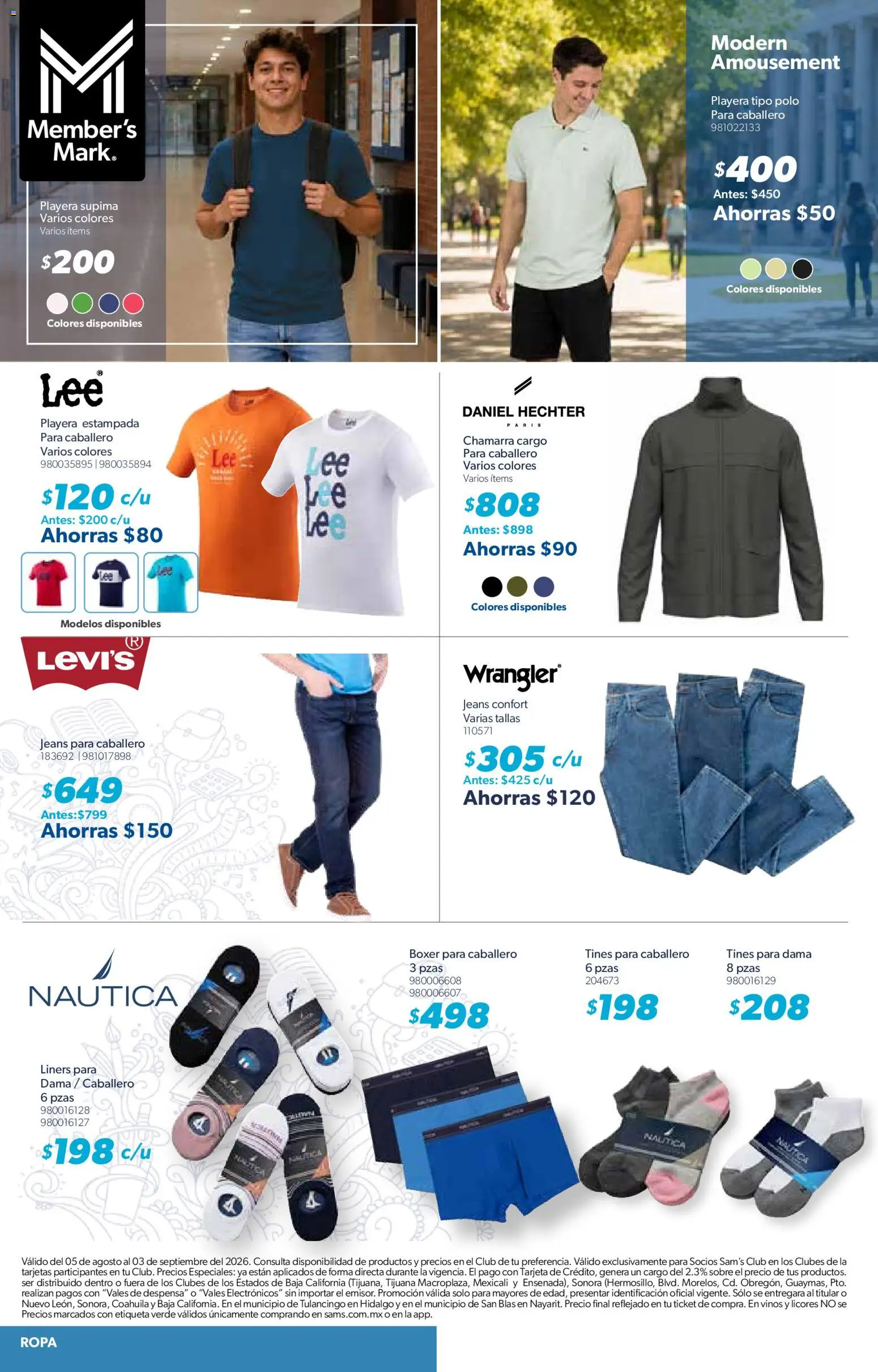 Vista previa las ofertas de la tienda Sam's Club - Sam's Club catálogo desde el 05/08/2026 
