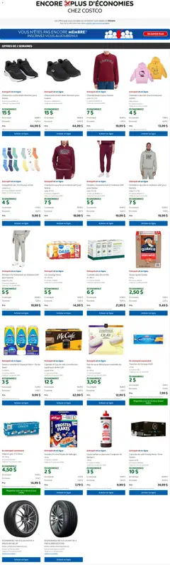 Preview of leaflet Costco circulaire from shop Costco is valid from Aug 03, 2026