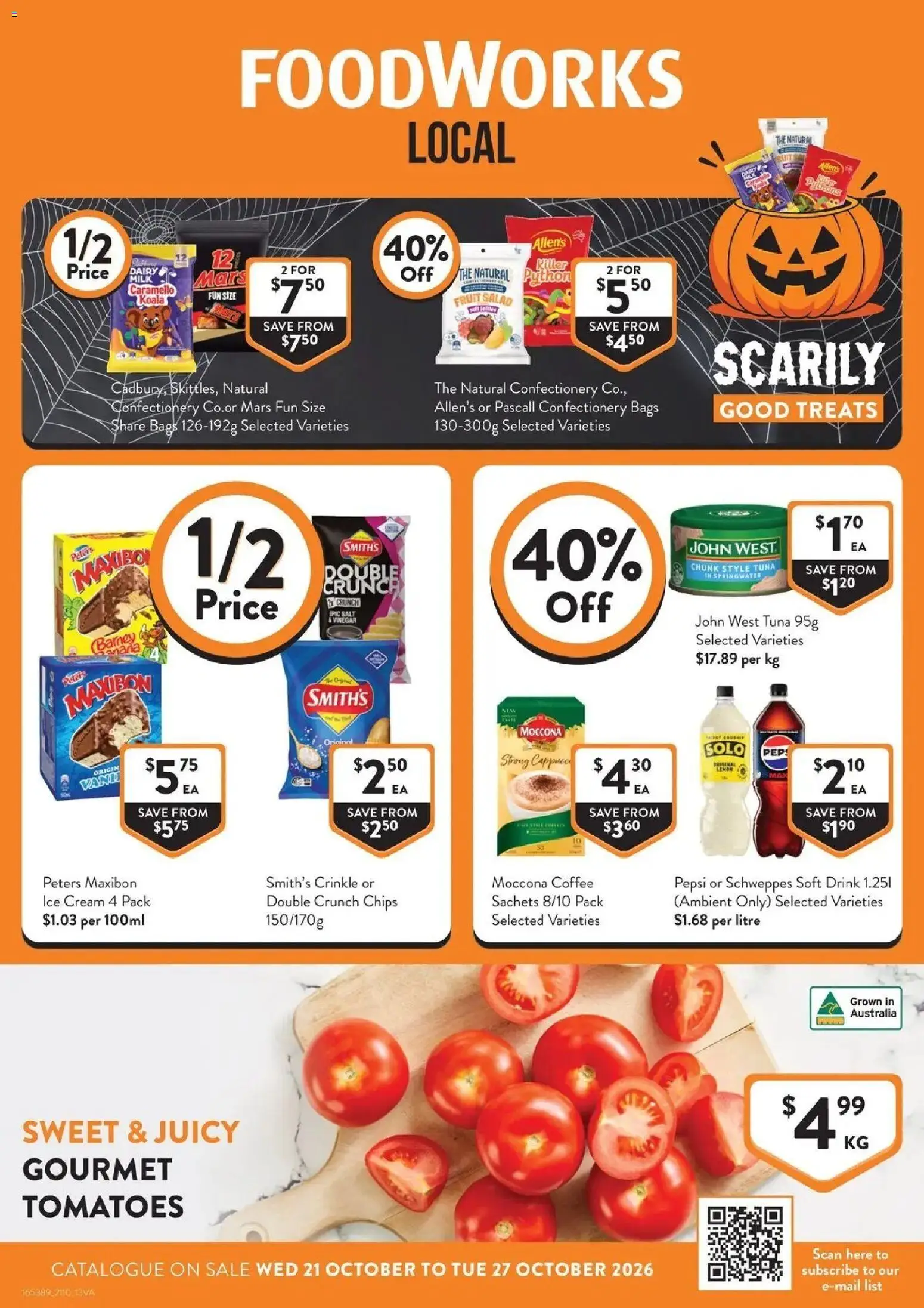 Preview of catalogue Foodworks Local catalogue VIC from shop Foodworks valid 21/10/2026