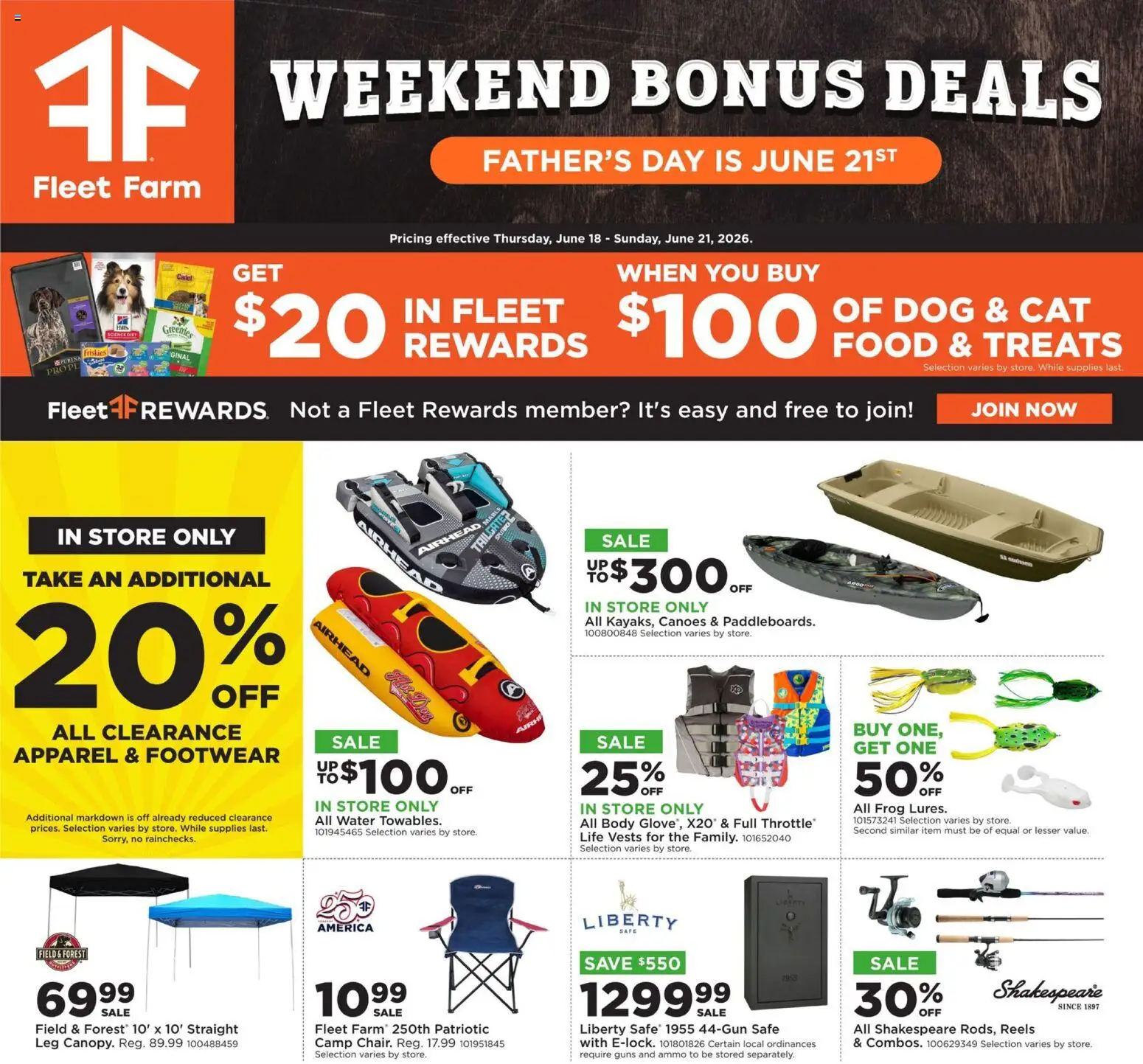 Mills Fleet Farm Weekly Ad from 06/18/2026 >> Flyer