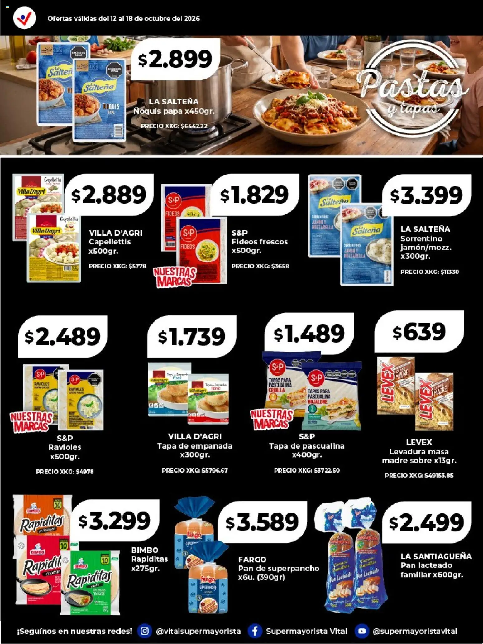 Vista previa del folleto de la tienda Vital válido desde el 12/10/2026 