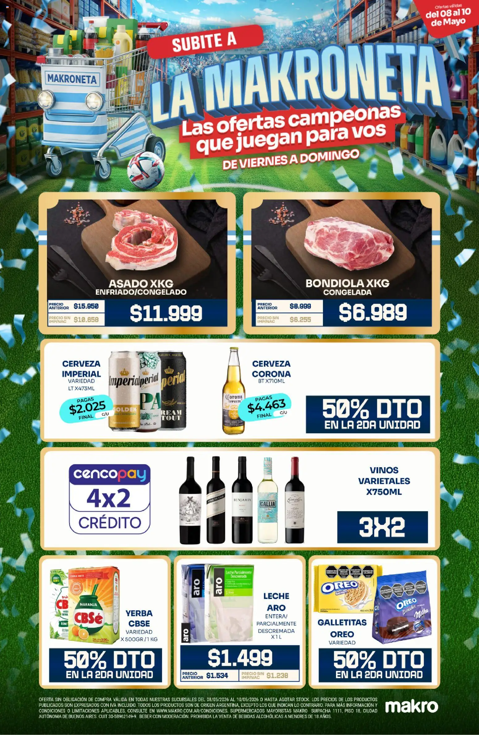 Vista previa del folleto de la tienda Makro válido desde el 08/05/2026 