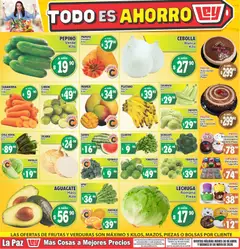 Vista previa las ofertas de la tienda Casa Ley - Casa Ley folleto Las ofertas de frutas y verdunas La Paz desde el 30/04/2026 
