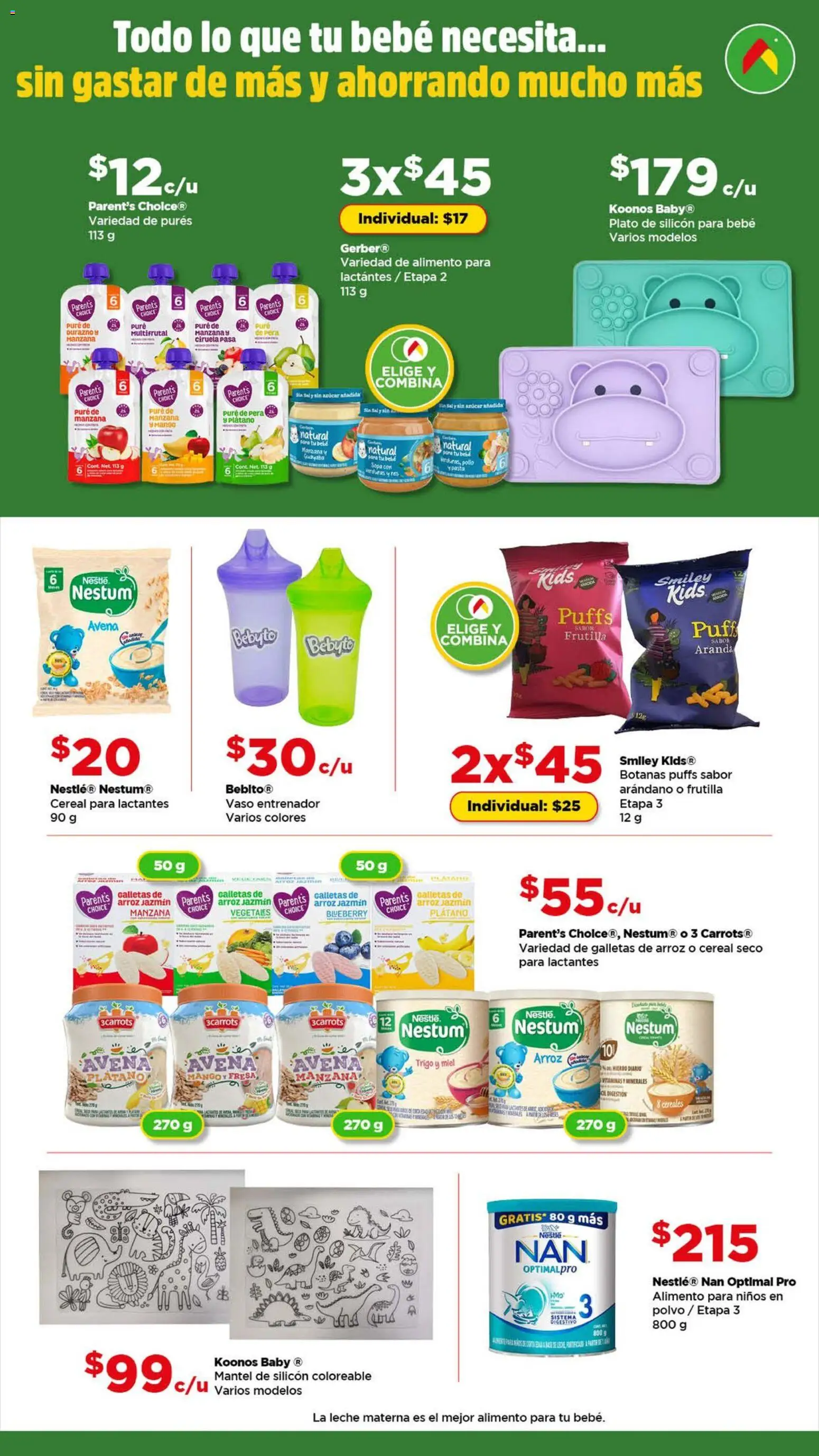 Vista previa las ofertas de la tienda Bodega Aurrerá - Bodega Aurrerá folleto Todo lo que tu bebé necesita desde el 03/06/2026 
