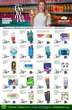 Pré-Visualização do folheto "Master ofertas Perfumaria" da loja Master válido a partir de 17/08/2026