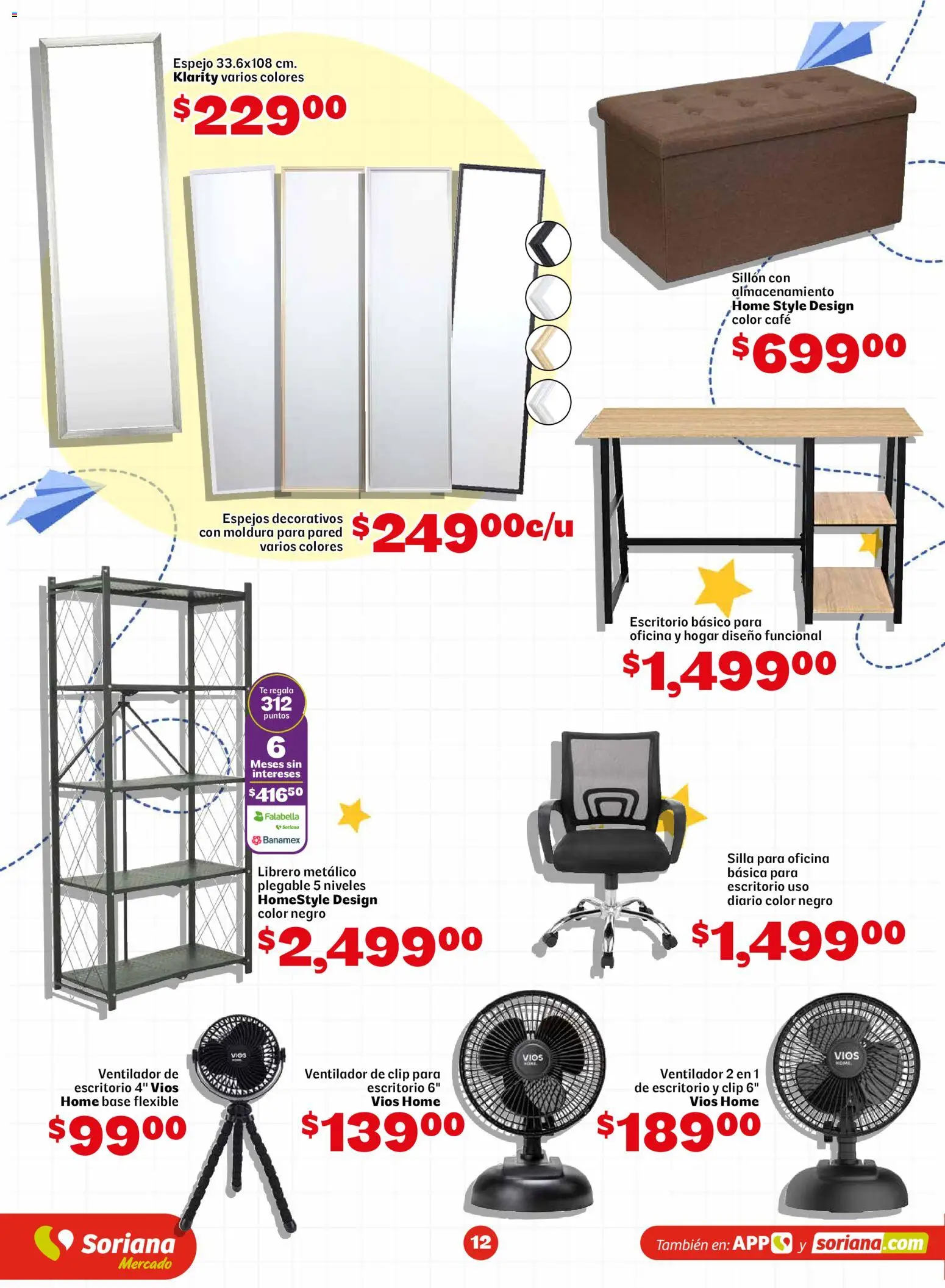 Vista previa las ofertas de la tienda Soriana - Soriana Más útiles más ahorro Mercado Nacional desde el 13/08/2026 