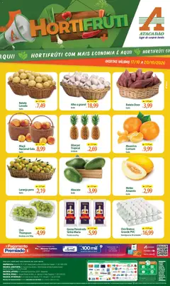Pré-Visualização do folheto "Atacadão ofertas - AL" da loja Atacadão válido a partir de 17/10/2026