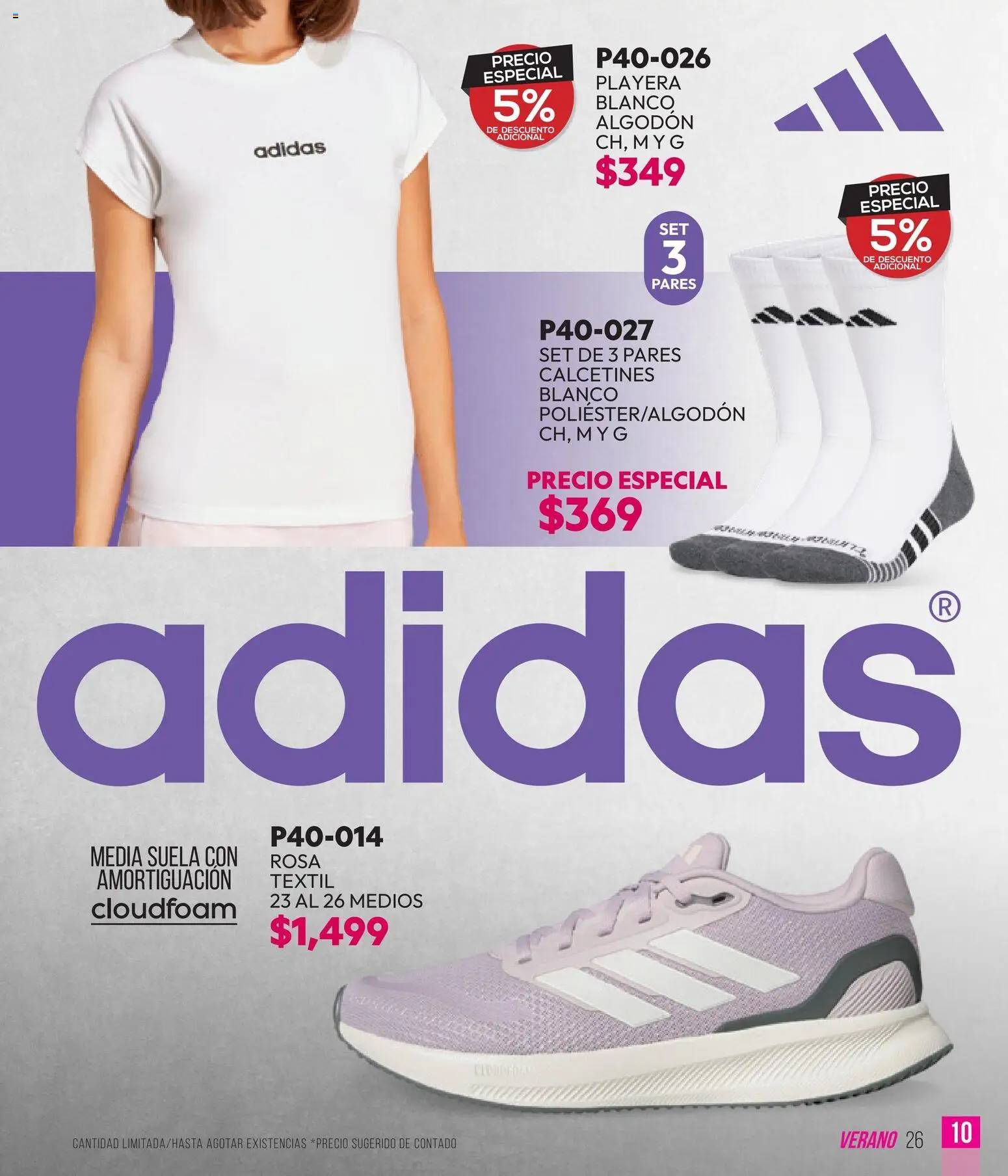 Vista previa las ofertas de la tienda Cklass - Cklass catálogo Sportweek desde el 28/04/2026 - Playera, Algodón, Calcetines