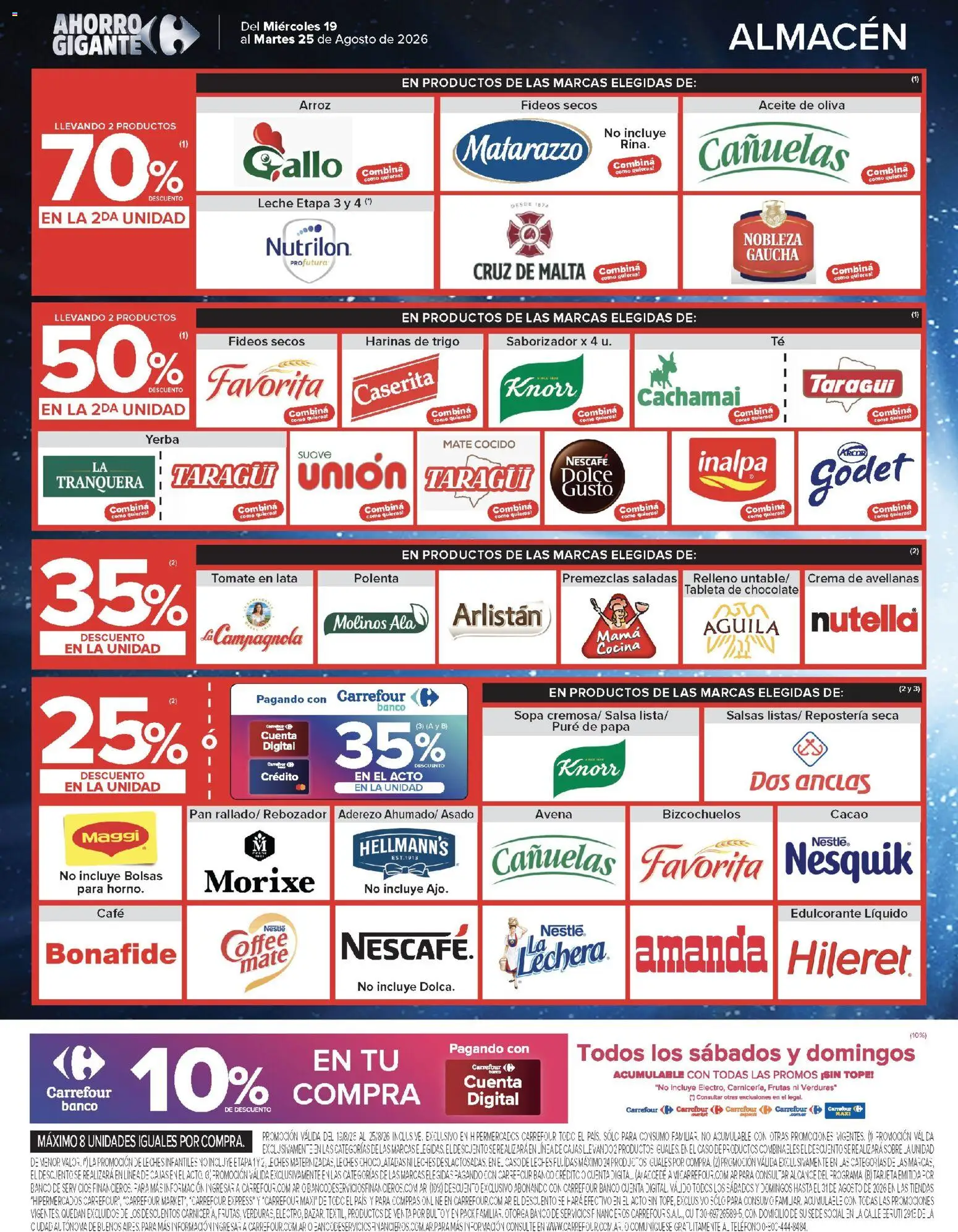 Vista previa del folleto de la tienda Carrefour válido desde el 19/08/2026 