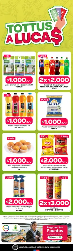 Folleto de la tienda Tottus válido desde el 13.10.2026 