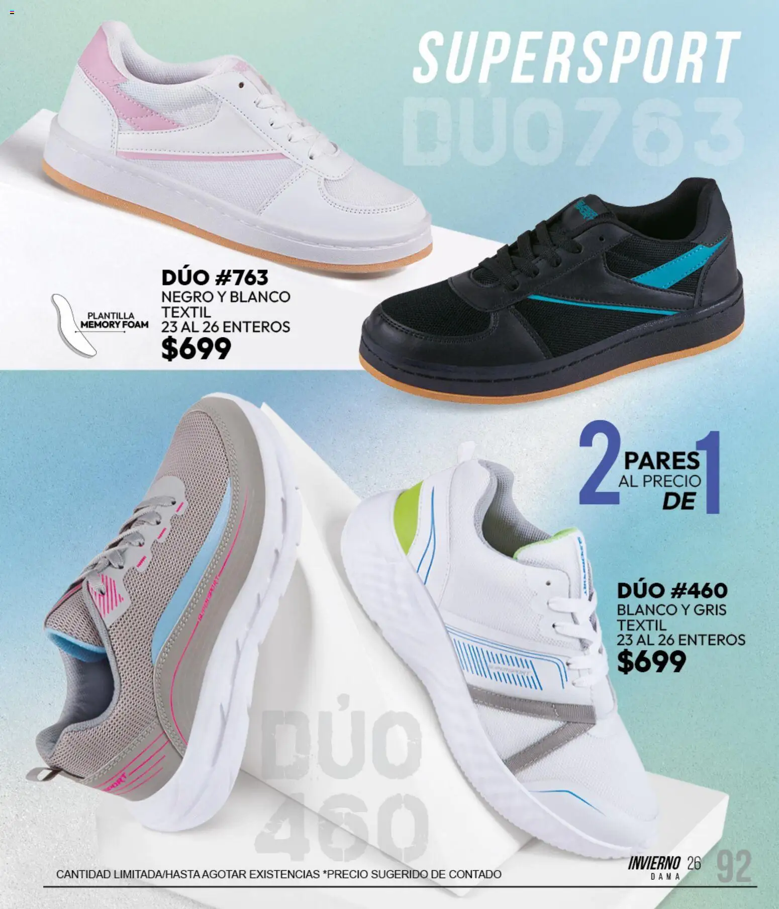 Vista previa las ofertas de la tienda Cklass - Cklass catálogo Sportbrands Dama Invierno desde el 11/09/2026 