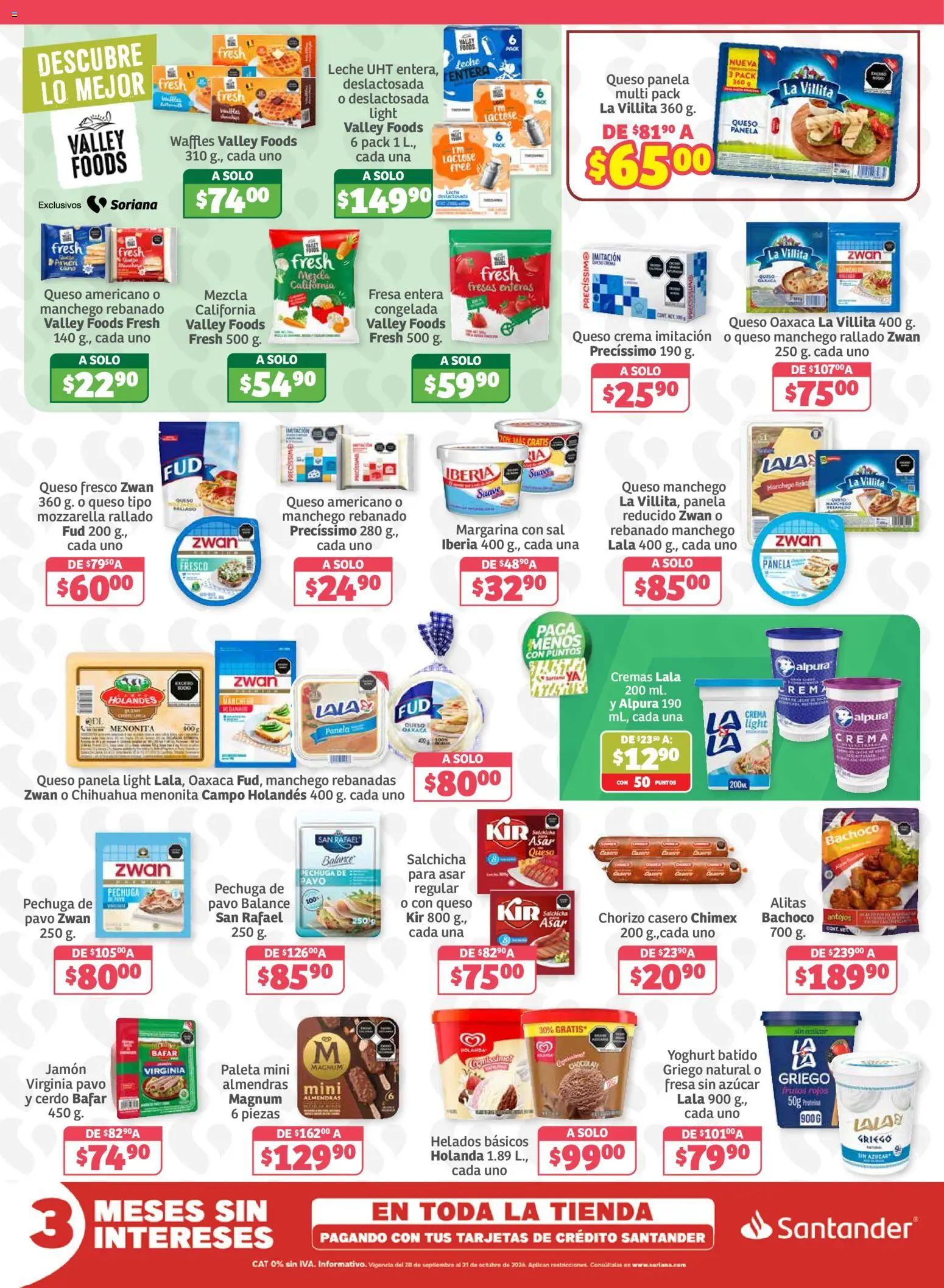 Vista previa las ofertas de la tienda Soriana - Soriana folleto En México Oferta se dice Soriana desde el 09/10/2026 