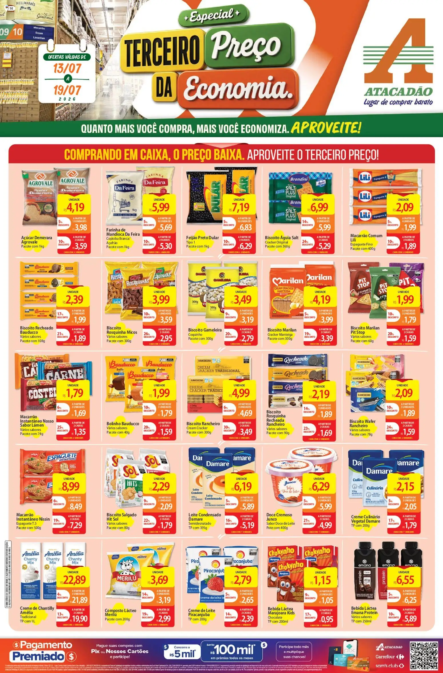 Pré-Visualização do folheto "Atacadão - Ofertas da semana" da loja Atacadão válido a partir de 13/07/2026