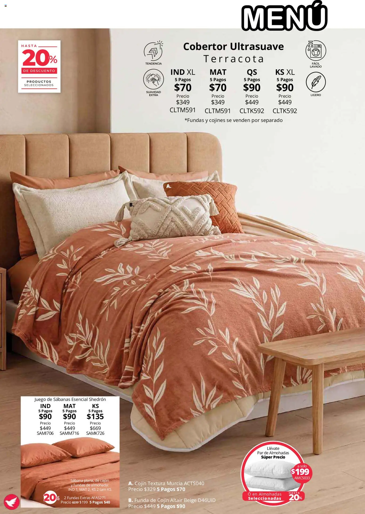 Vista previa las ofertas de la tienda Colchas Concord - Colchas Concord catálogo Colección Cobertor desde el 01/08/2026 