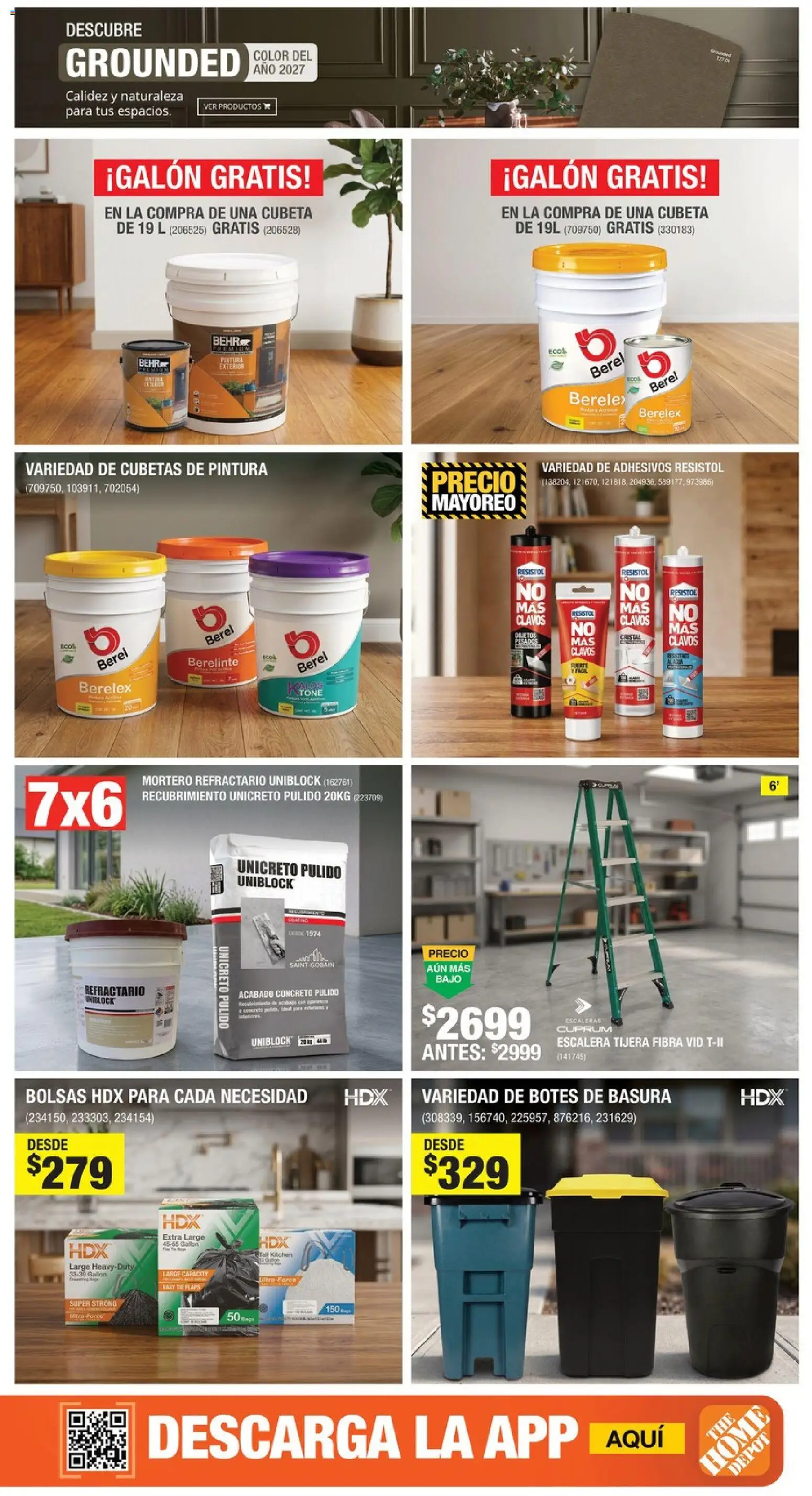 Vista previa las ofertas de la tienda Home Depot - Home Depot catálogo desde el 01/10/2026 
