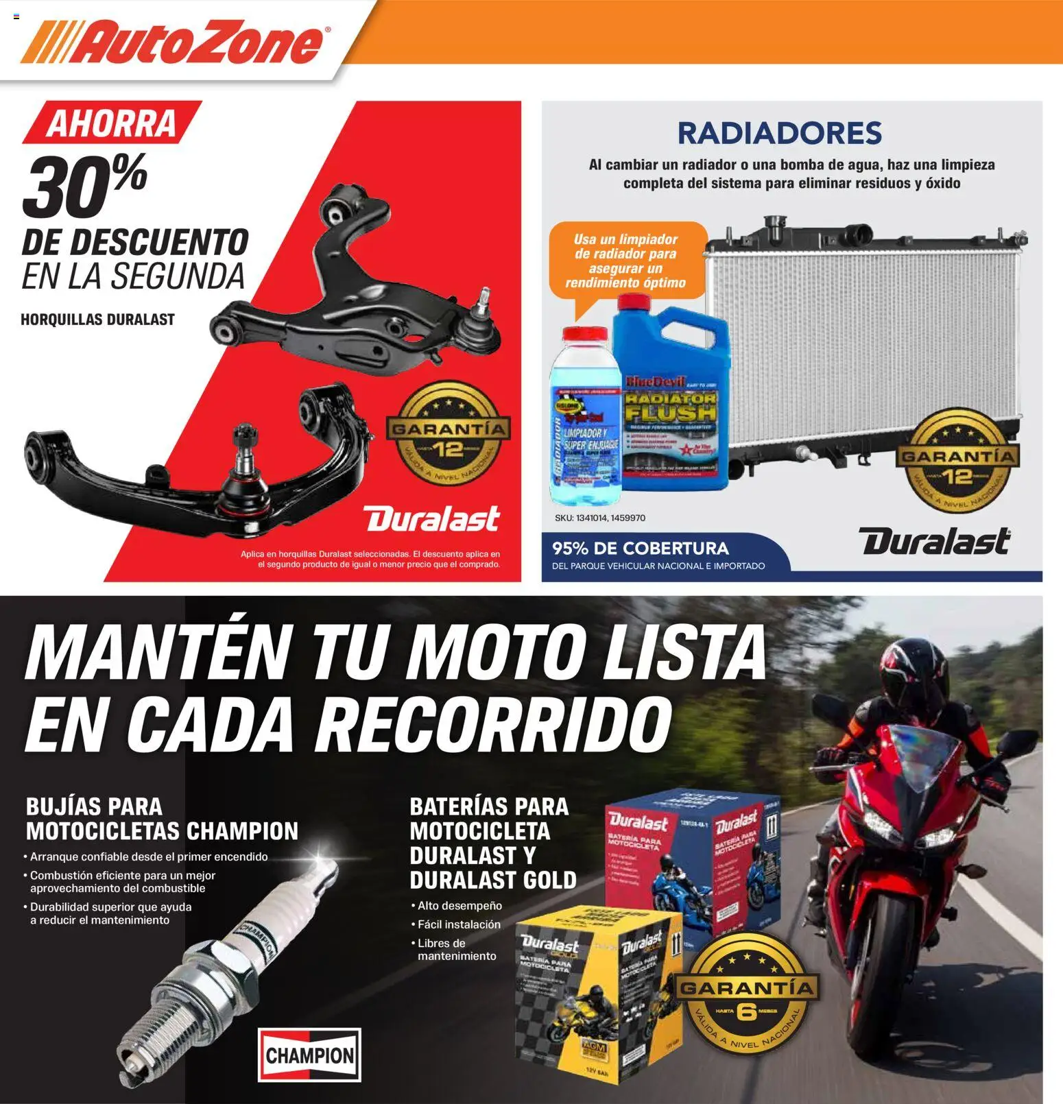 Vista previa las ofertas de la tienda AutoZone - AutoZone catálogo desde el 25/10/2026 