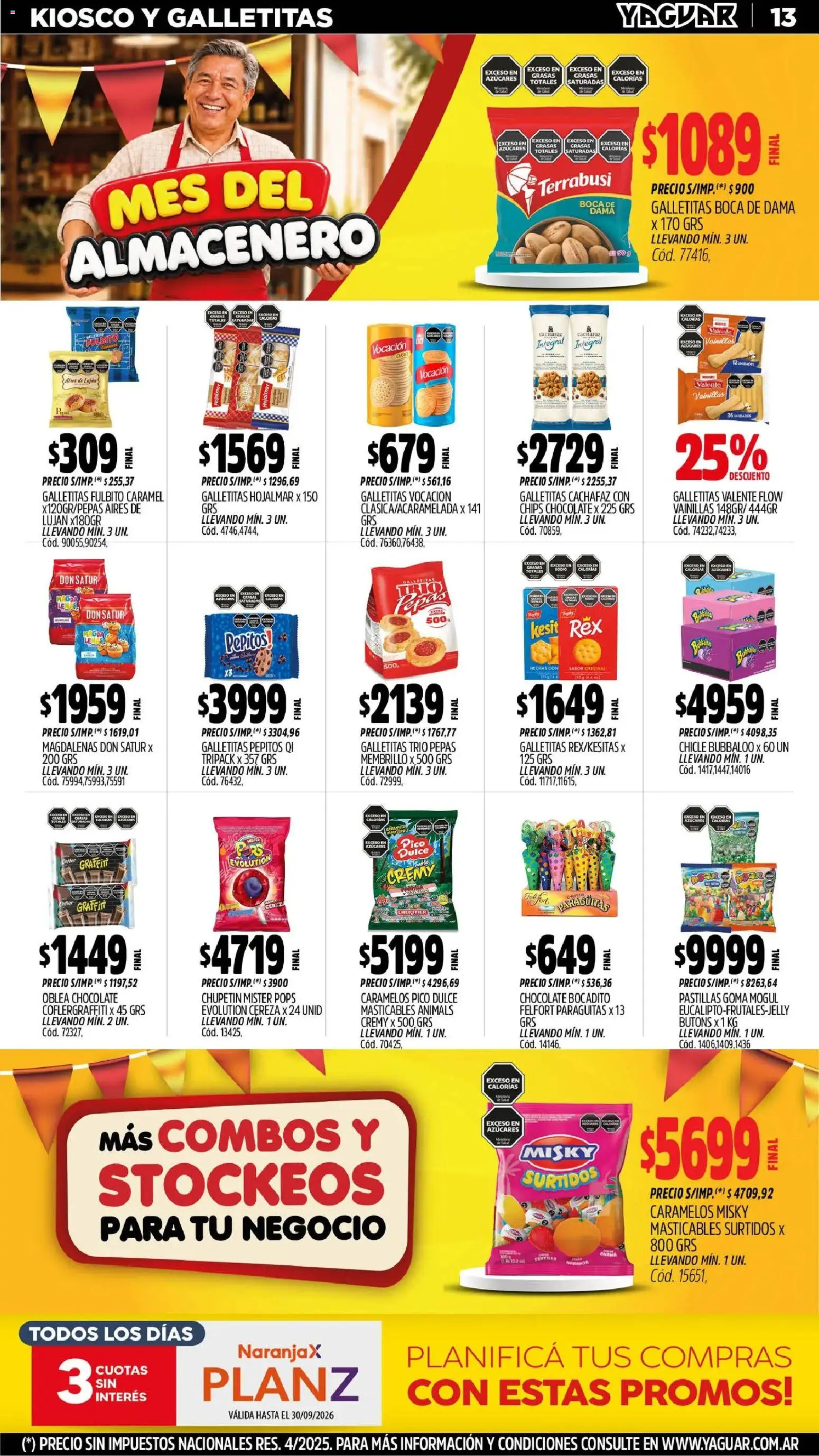 Vista previa del folleto de la tienda Yaguar válido desde el 31/08/2026 