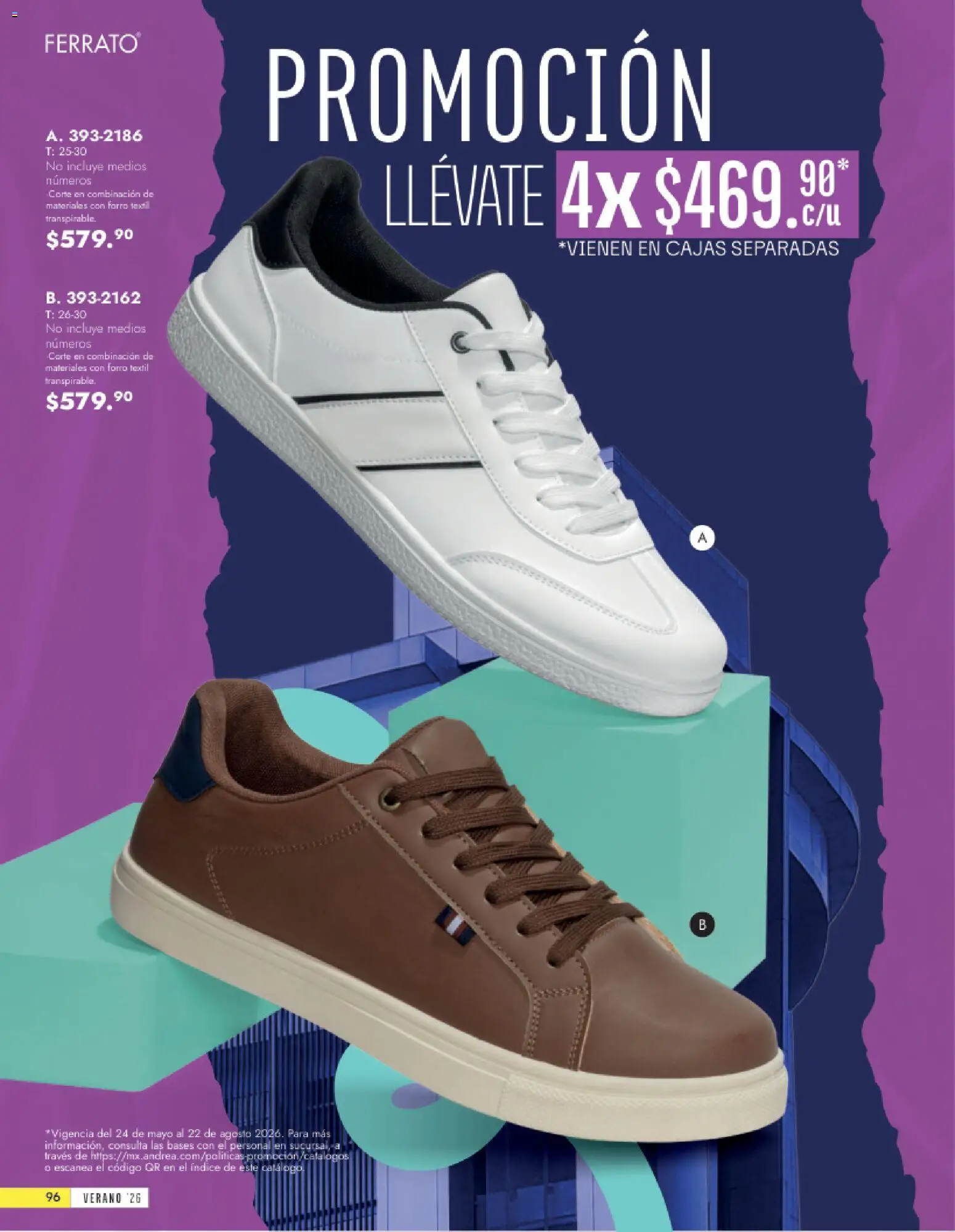 Vista previa las ofertas de la tienda Andrea - Andrea catálogo Calzado Caballero desde el 24/05/2026 