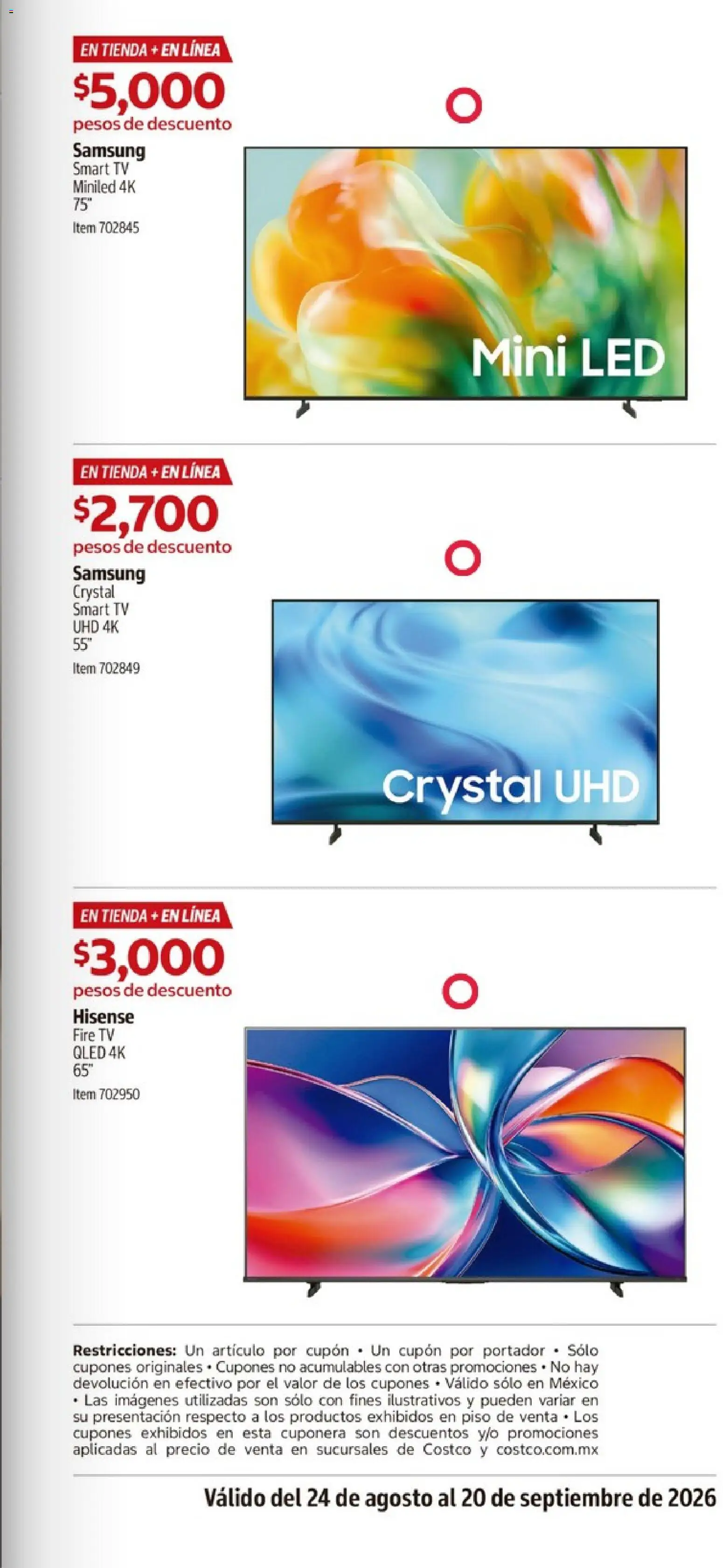 Vista previa las ofertas de la tienda Costco - Costco catálogo desde el 24/08/2026 