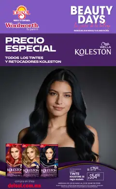 Vista previa las ofertas de la tienda Del Sol y Woolworth - Del Sol y Woolworth catálogo Beauty Days desde el 28/05/2026 
