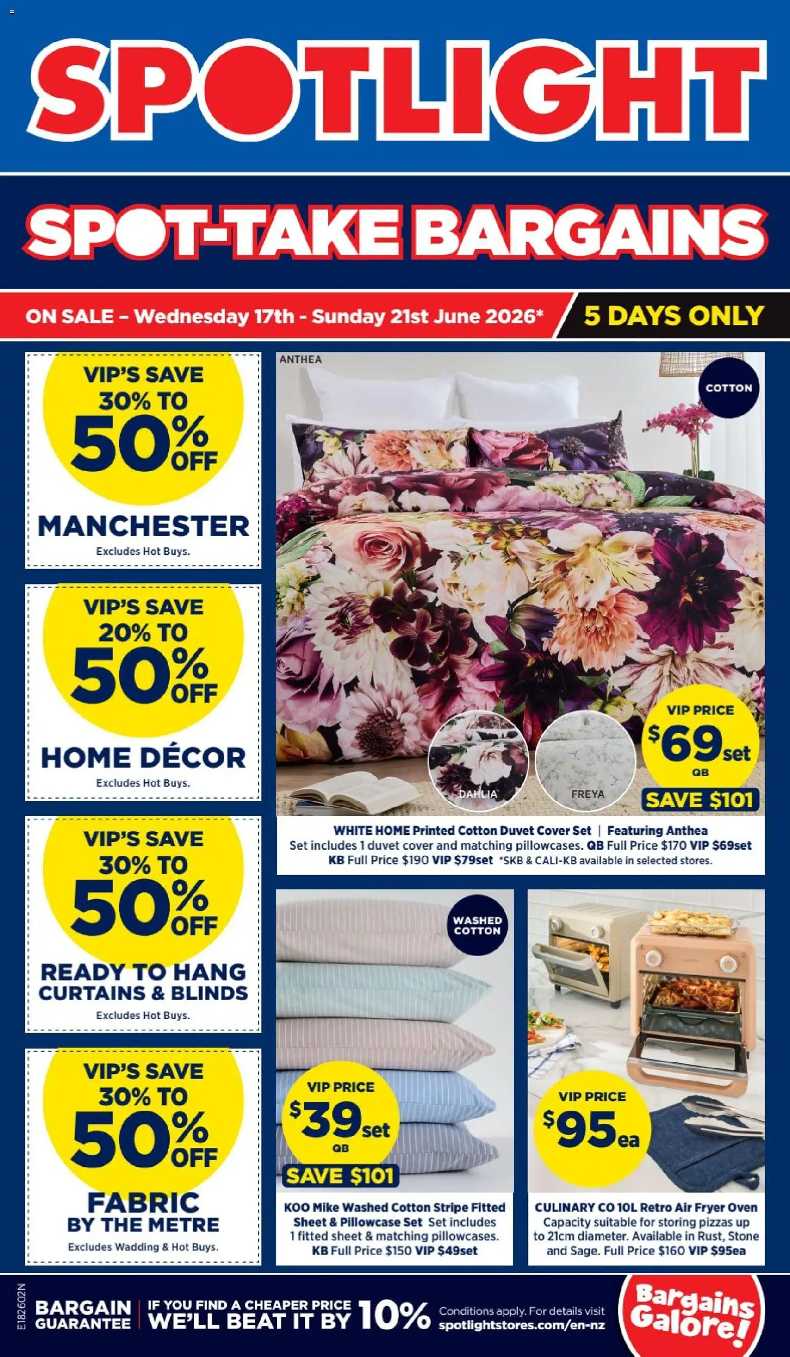 Preview of catalogue Spotlight Spot-Take Bargains from shop Spotlight valid 17 Jun 2026