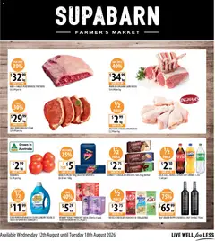 Preview of catalogue Supabarn catalogue from shop Supabarn valid 12/08/2026