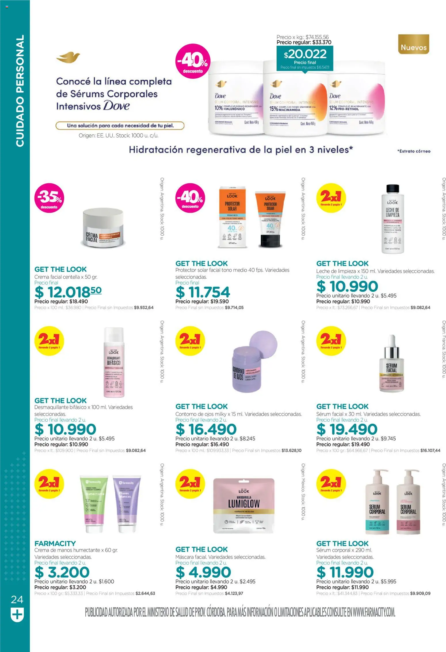 Vista previa del folleto de la tienda Farmacity válido desde el 01/10/2026 