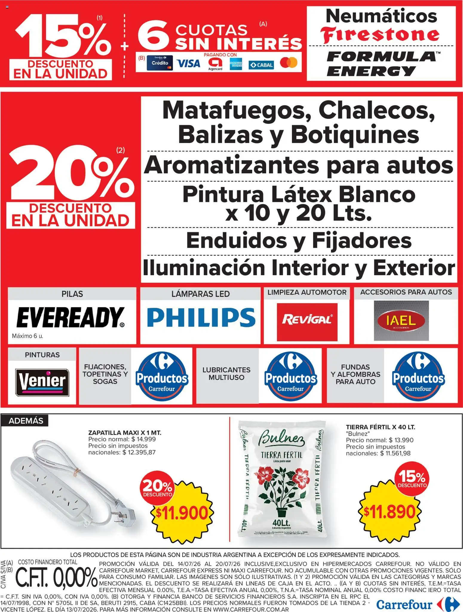 Vista previa del folleto de la tienda Carrefour válido desde el 14/07/2026 