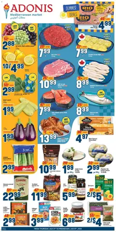 Preview of leaflet Adonis weekly flyer from shop Adonis is valid from Jul 02, 2026