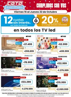 Vista previa del folleto de la tienda Coto válido desde el 16/10/2026 