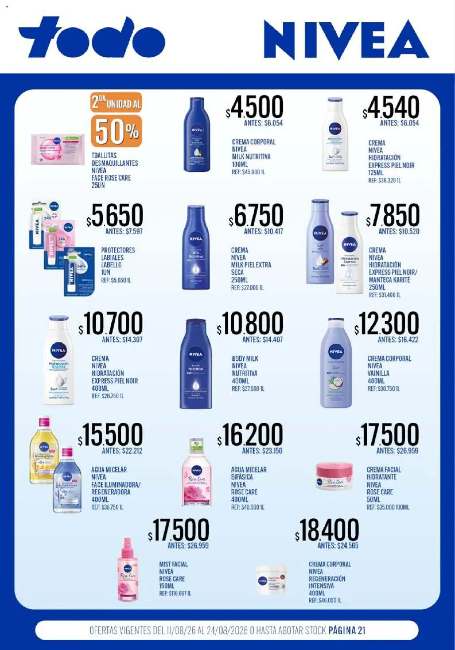 Vista previa del folleto de la tienda Supermercados TODO válido desde el 11/08/2026 