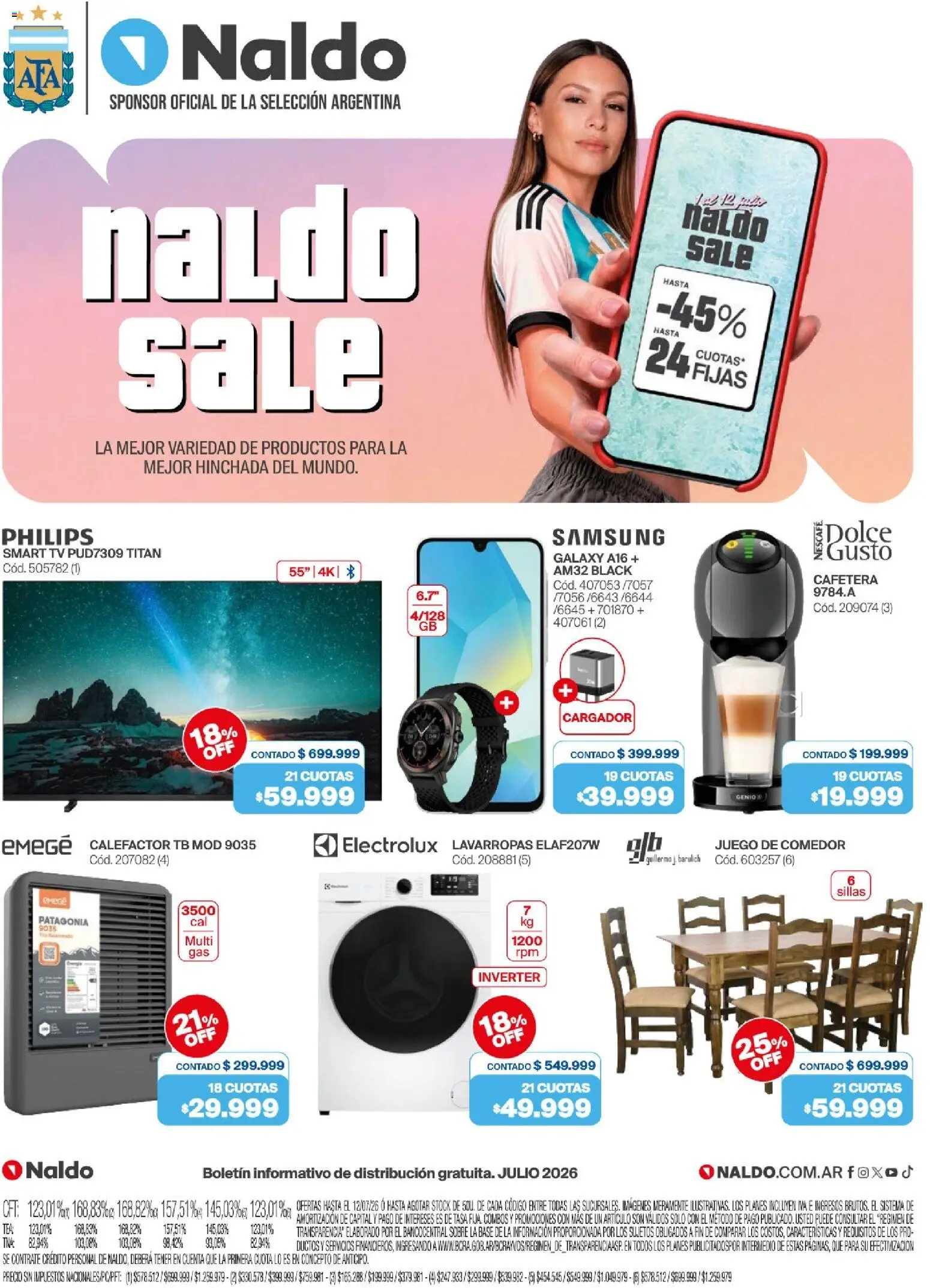 Vista previa del folleto de la tienda Naldo válido desde el 01/07/2026 
