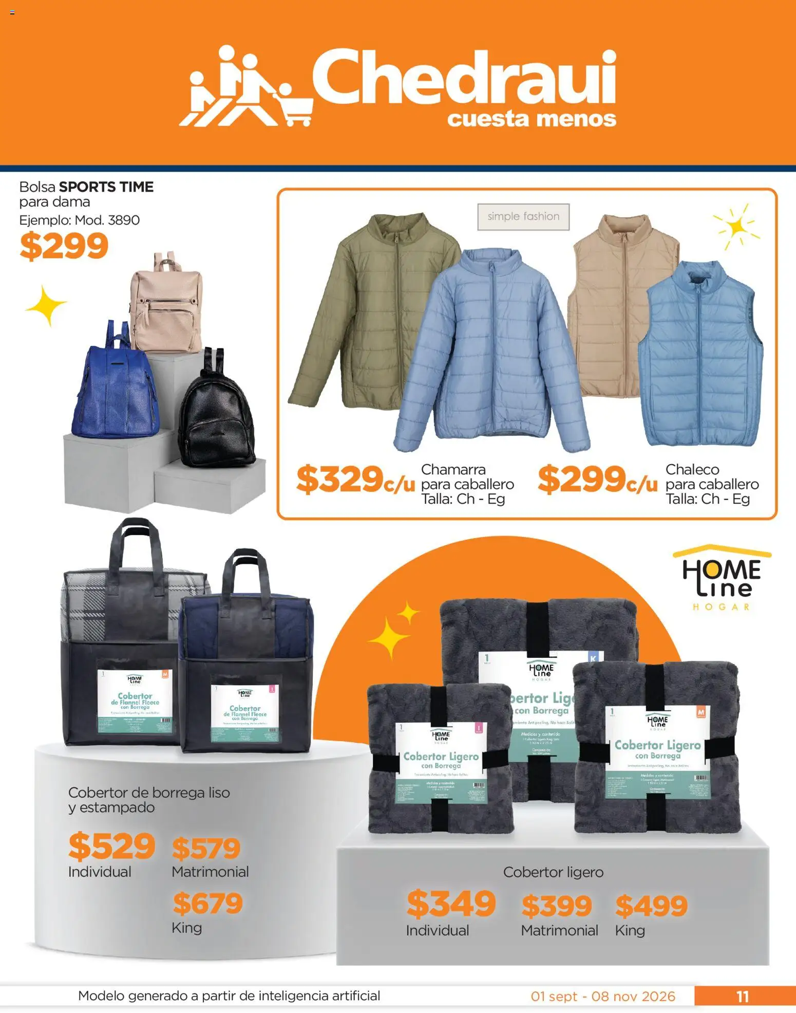 Vista previa las ofertas de la tienda Chedraui - Chedraui folleto Llegan los porti ofertones desde el 01/09/2026 