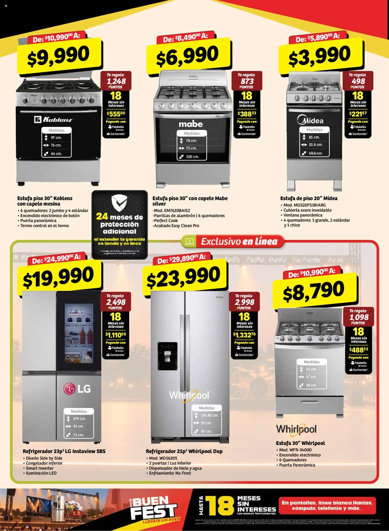 Vista previa las ofertas de la tienda Soriana - Soriana Buen Fest desde el 30/10/2026 