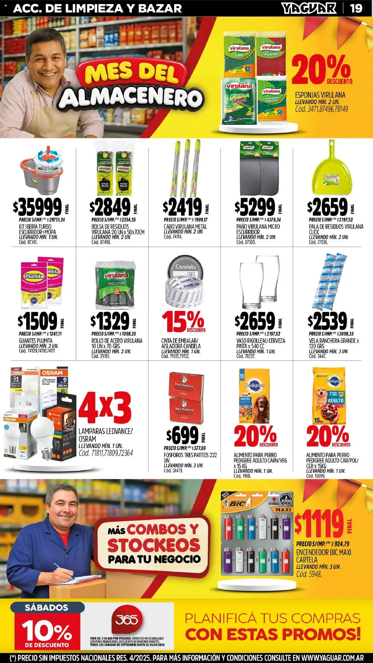 Vista previa del folleto de la tienda Yaguar válido desde el 31/08/2026 