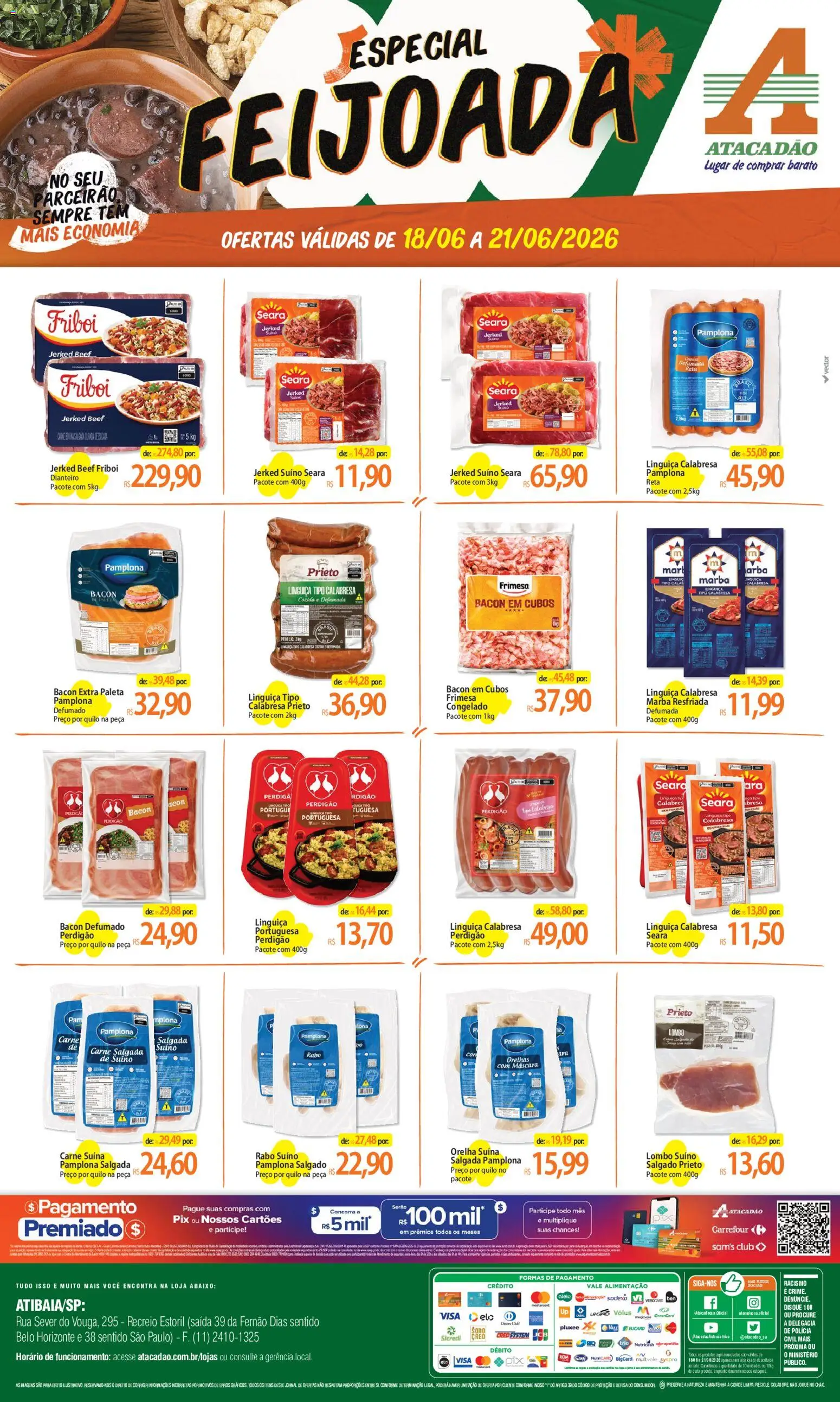 Pré-Visualização do folheto "Atacadão ofertas - SP" da loja Atacadão válido a partir de 18/06/2026