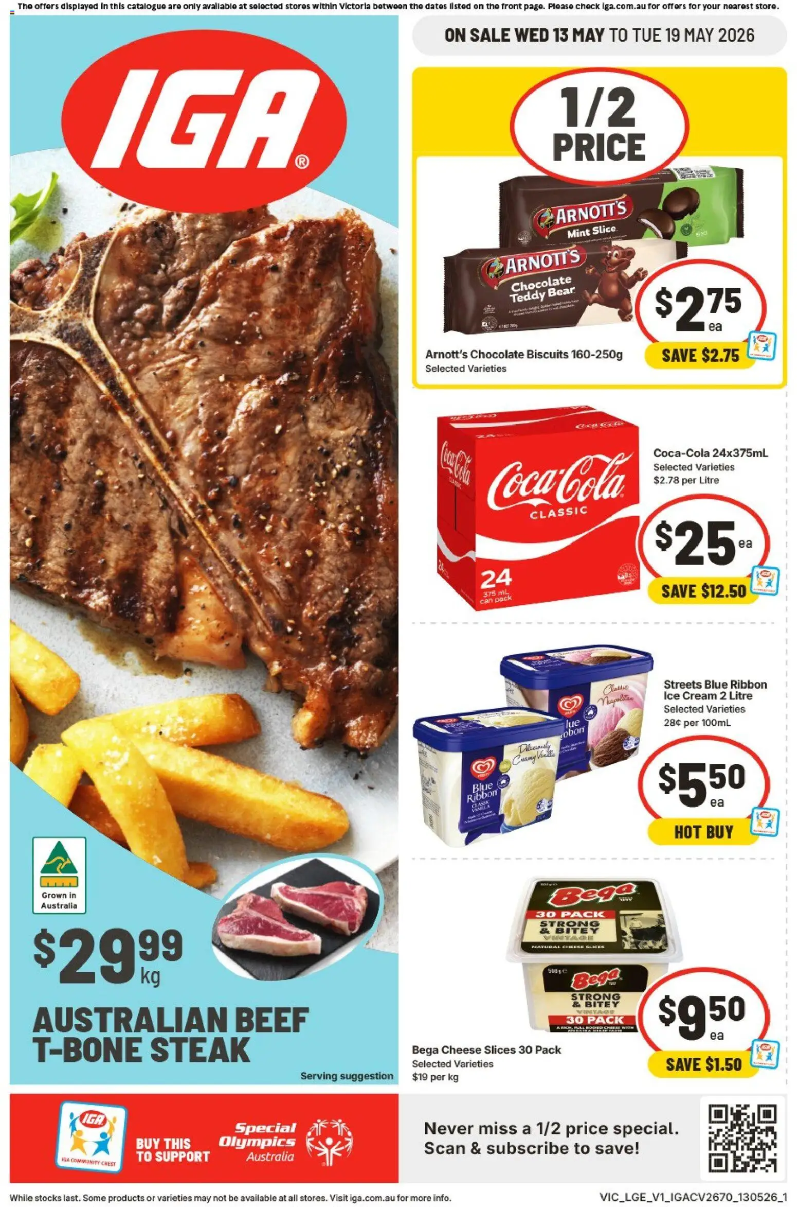 Preview of catalogue IGA catalogue VIC from shop IGA valid 13/05/2026