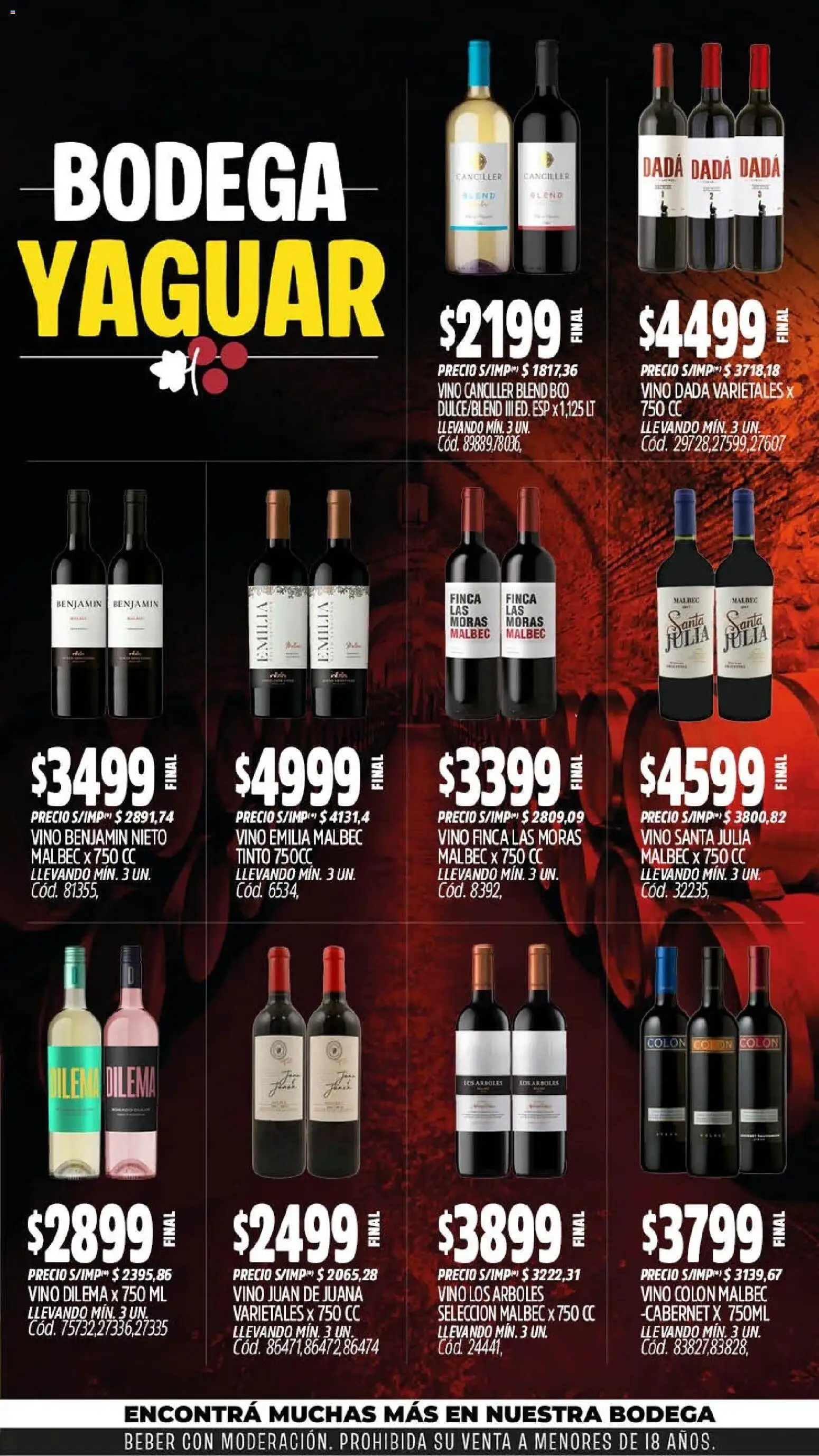 Vista previa del folleto de la tienda Yaguar válido desde el 19/10/2026 