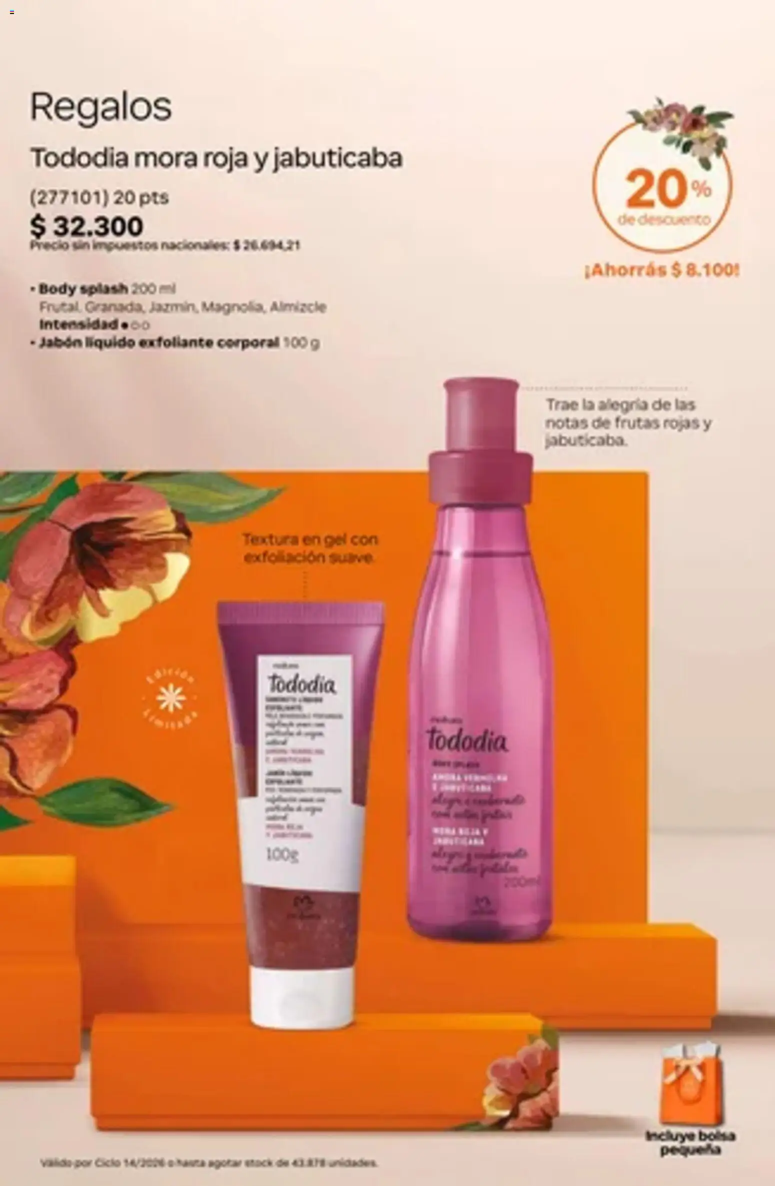 Vista previa del folleto de la tienda Natura válido desde el 01/10/2026 - Bolsa, Body, Jabón, Jabón líquido, Exfoliante corporal, Exfoliante